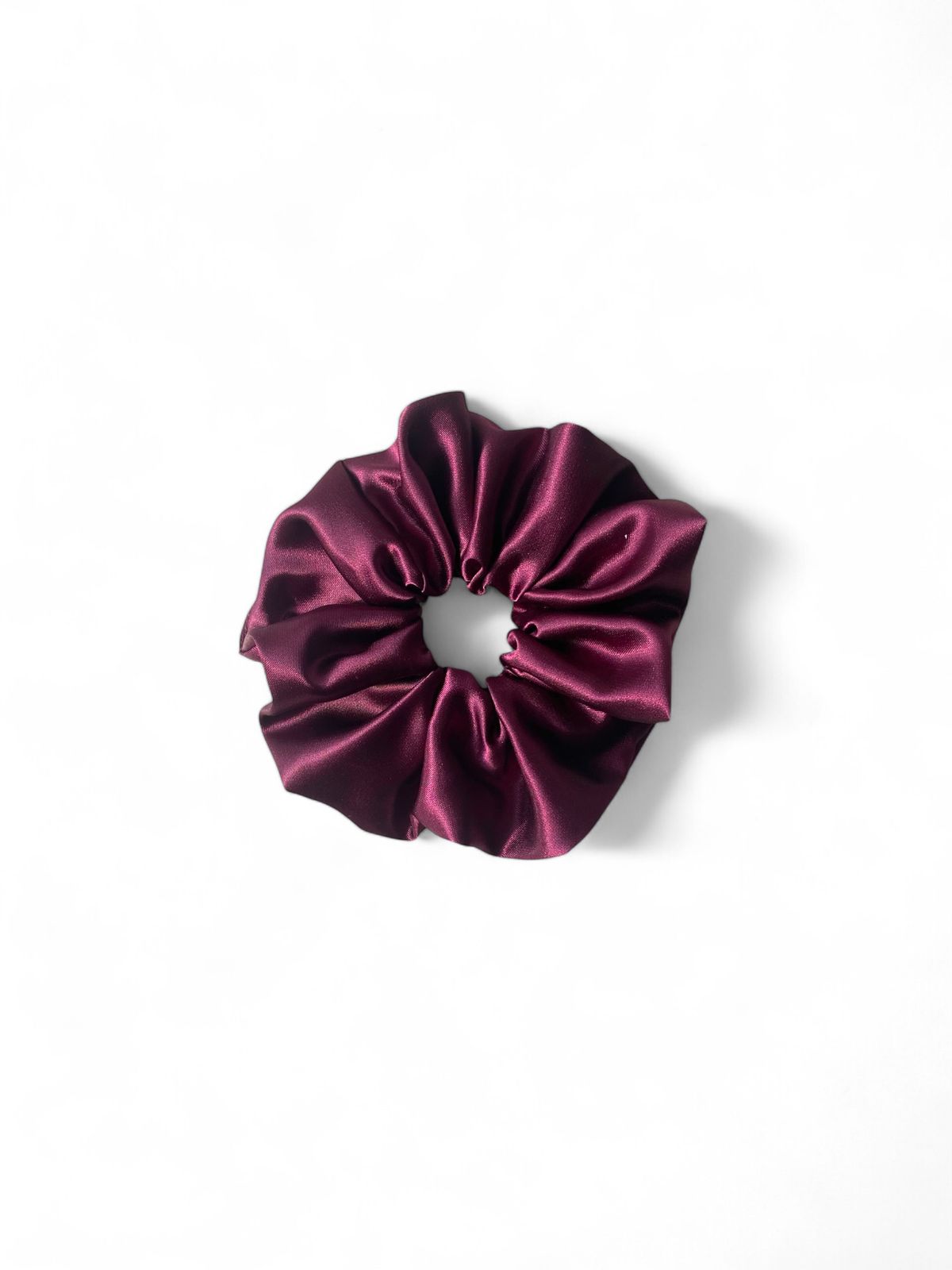 Amour satin silk scrunchie