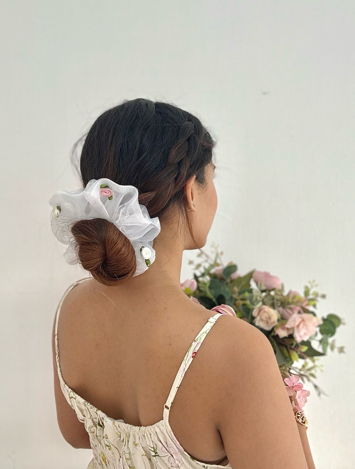 Summer love scrunchie