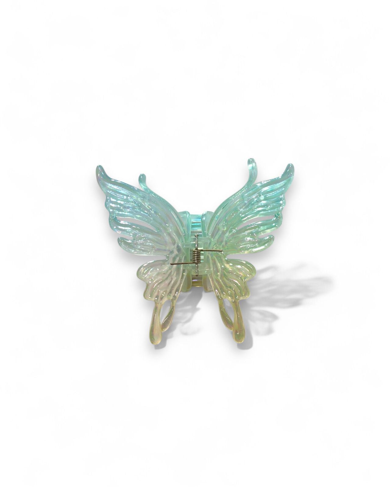 Sea green Butterfly claw clip
