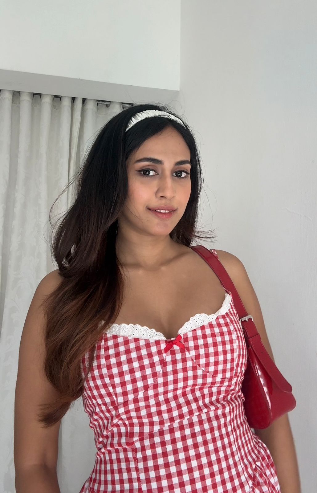 White Satin Headband