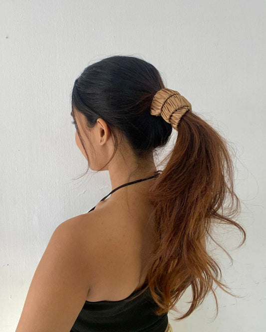 24K Gold Satin Headband