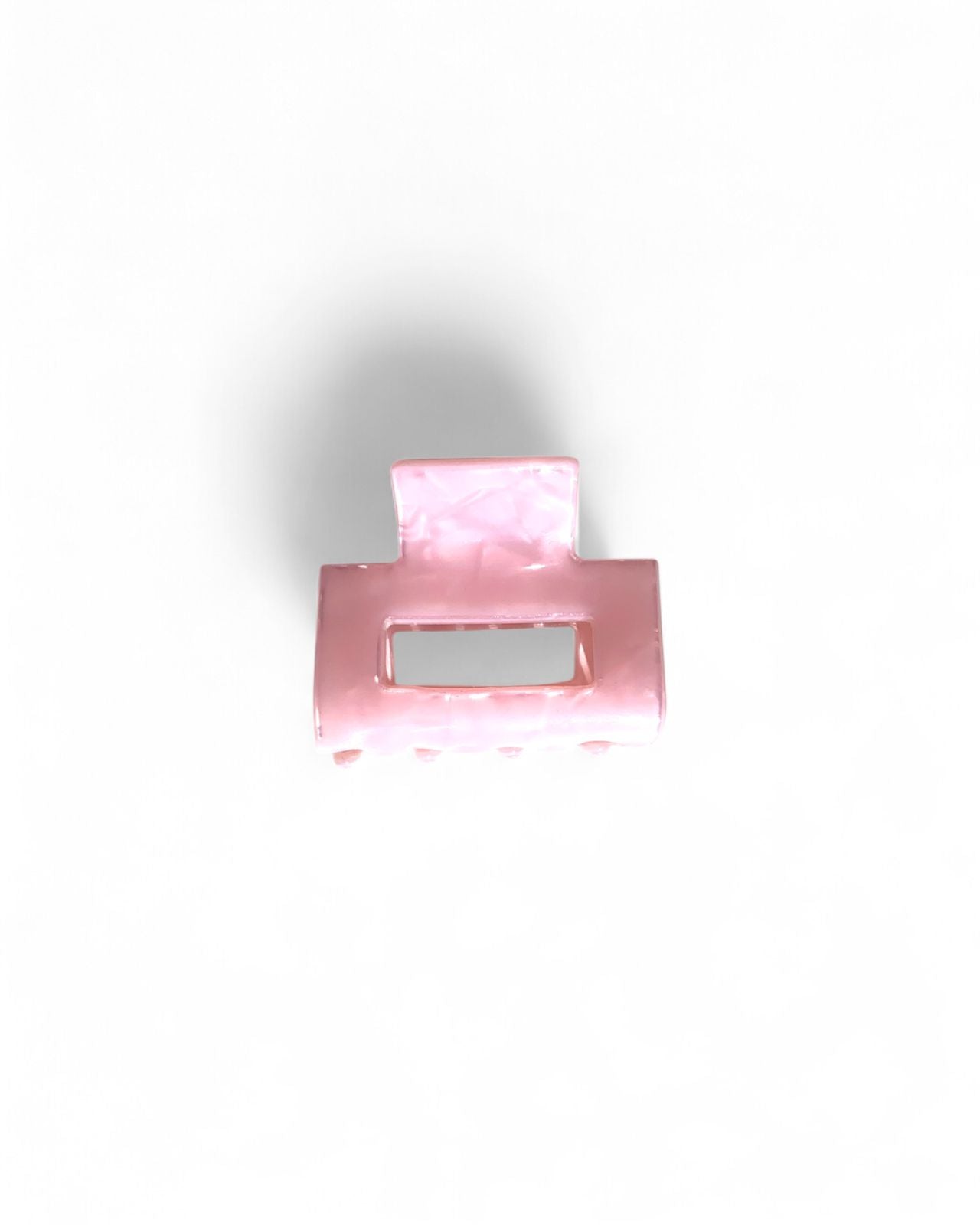 Pink mini claw clip