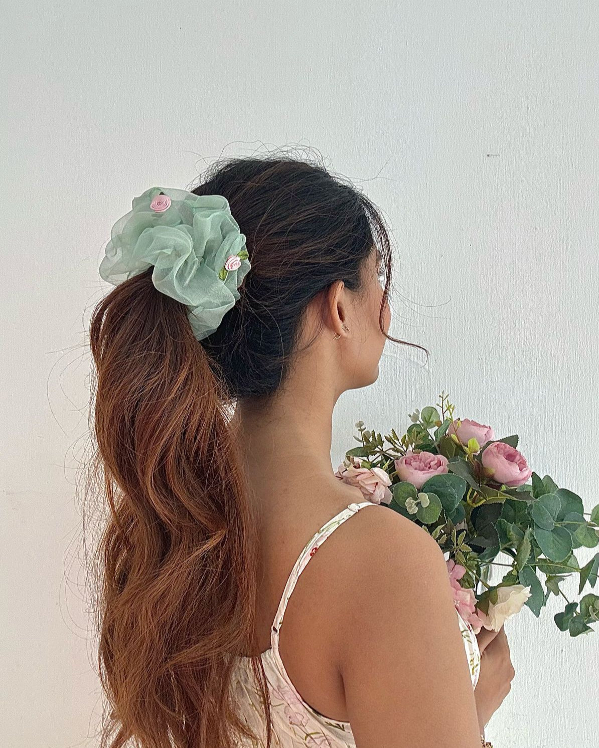 Garden of Eden scrunchie