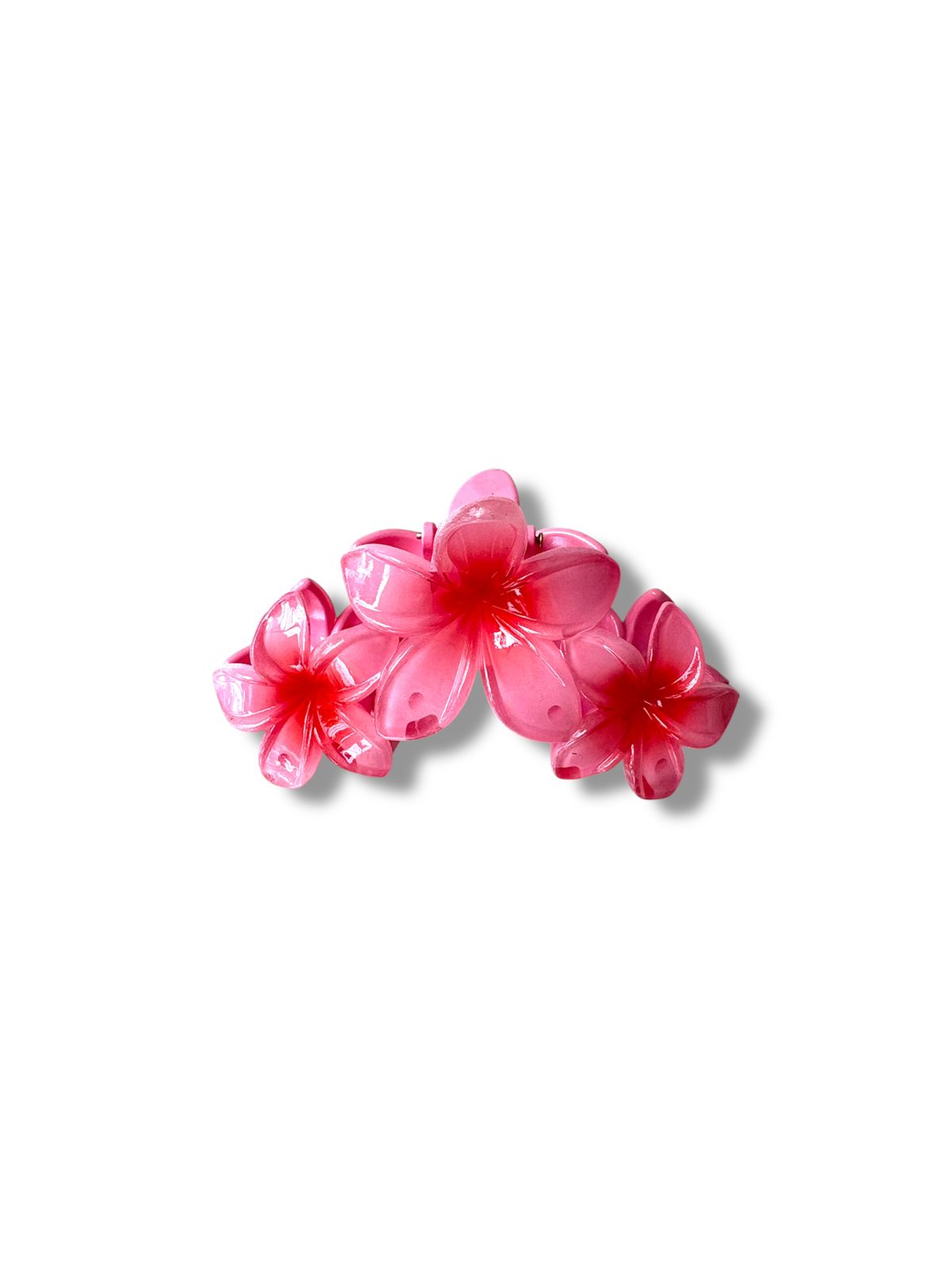 Beachy flower claw clip