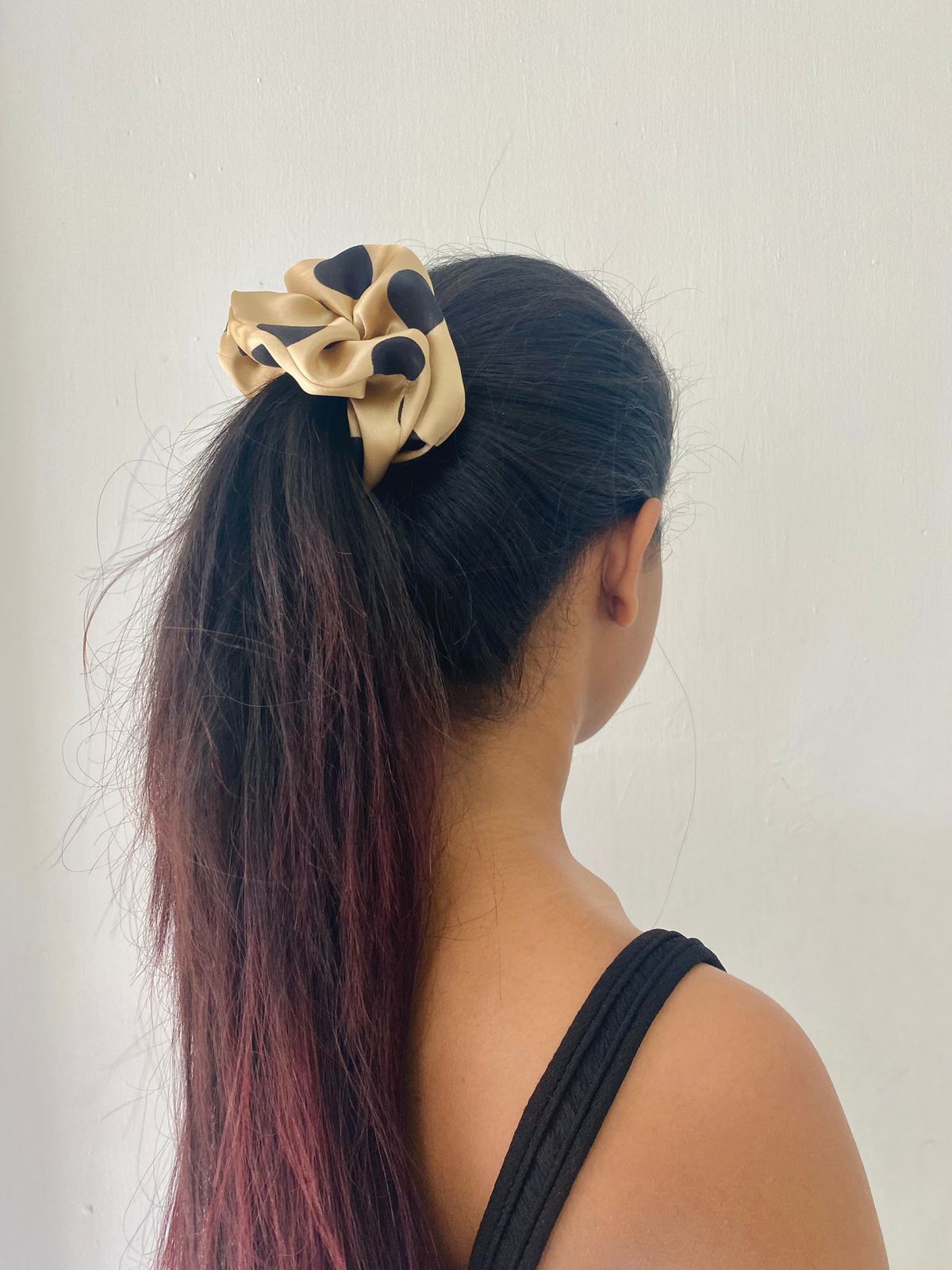 Milano satin scrunchie