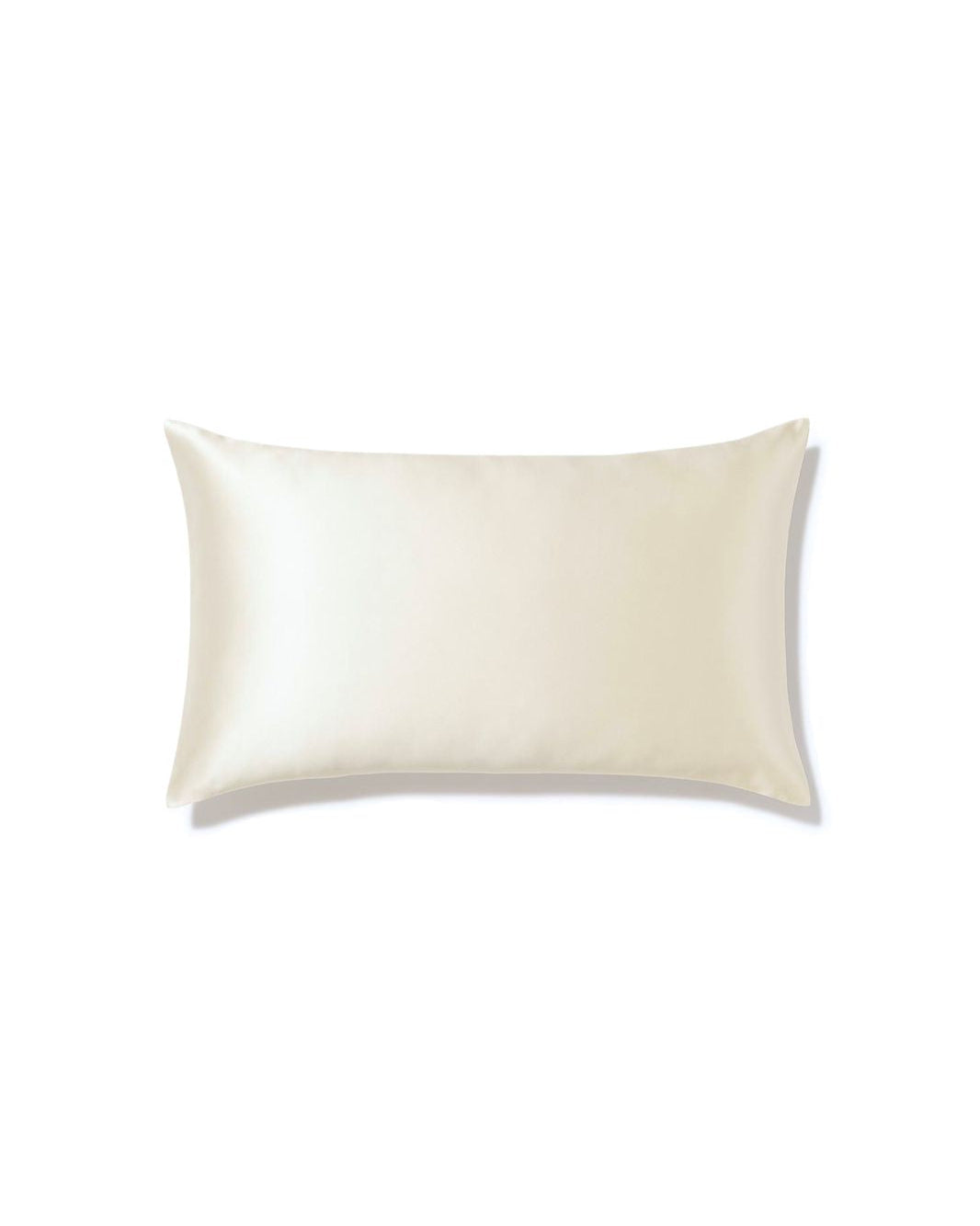 Satin Silk Pillowcase in White
