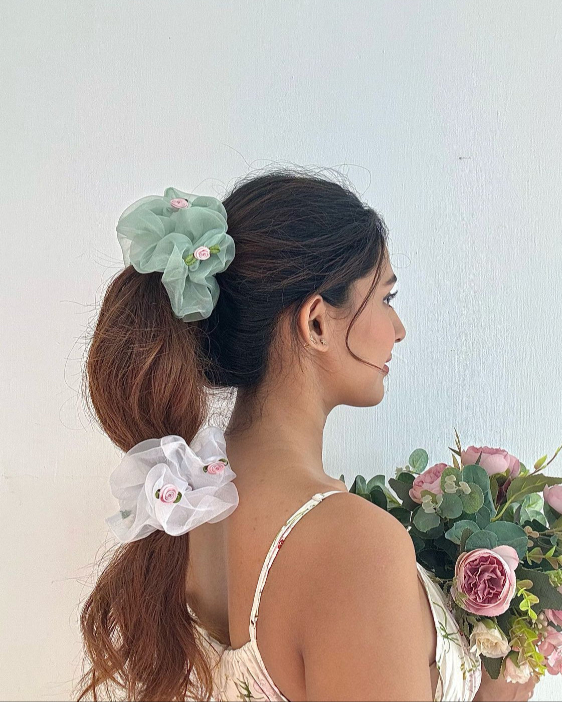 Garden of Eden scrunchie