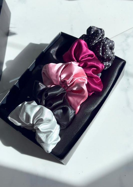 Glam scrunchie set