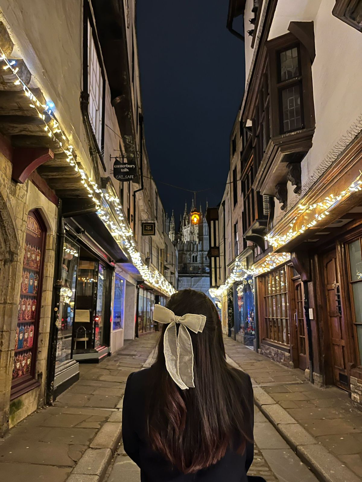 Cottagecore Organza Pearl Bow